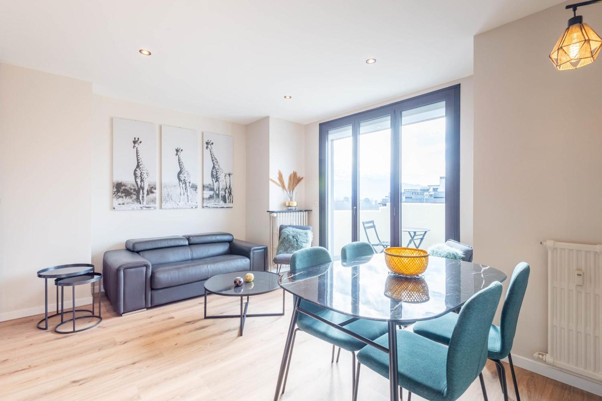 Le Beau Marcy - Contemporary City Centre Flat アヌシー エクステリア 写真